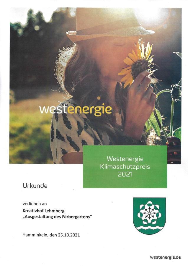 Kreativhof Lehmberg Appartement Hamminkeln Buitenkant foto